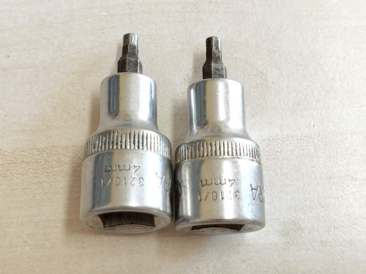 Насадка trzpieniowa 1/2" ELORA шестигранник HEX 4 мм, фото 2