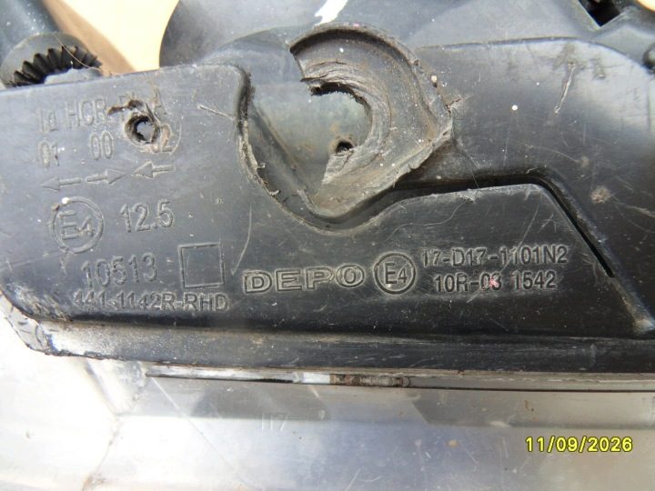 Фара передняя правая VW Passat B5 рестайлинг Depo 10R-031542, фото 9