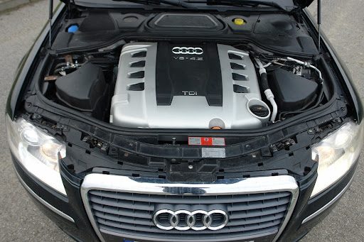 AUDI A8 D3 4.2 TDI V8 BVN ДВИГАТЕЛЬ БЕЗ НАВЕСНОГО + ФОРСУНКИ 327 ТЫС., фото 1