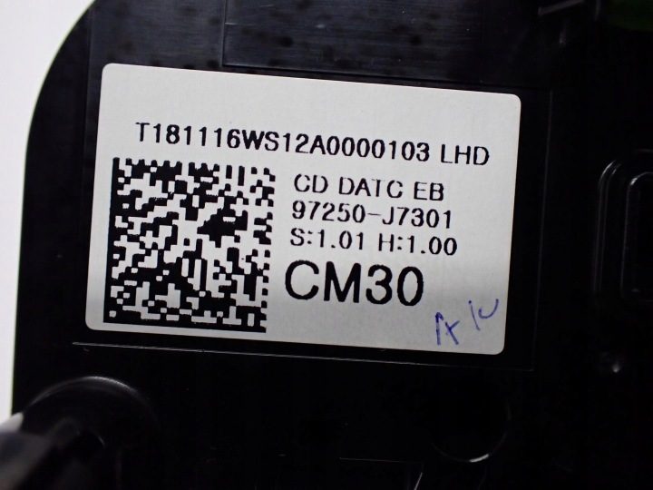 Блок управления климатом Kia Ceed III 97250-J7301 2018-, фото 6