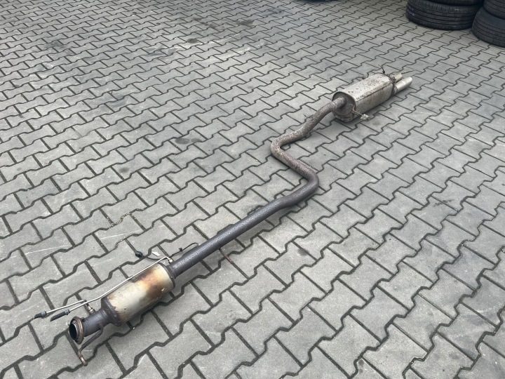 Глушитель в сборе выхлоп катализатор Ford Fiesta MK8 17- 1.5 Ecoboost 200 л.с., фото 2