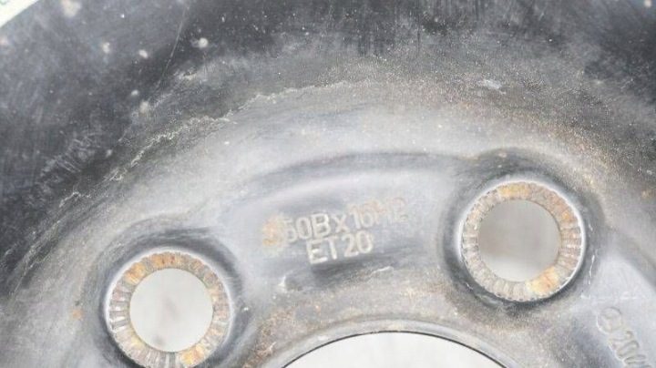 Mercedes C-класс W204 колесо запасное R16 докатка 5x112, фото 3