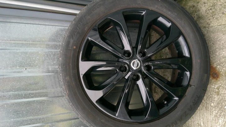 ЛИТЫЕ ДИСКИ 18'' NISSAN QASHQAI J10 12 г. 5X114,3 215/55R18, фото 6