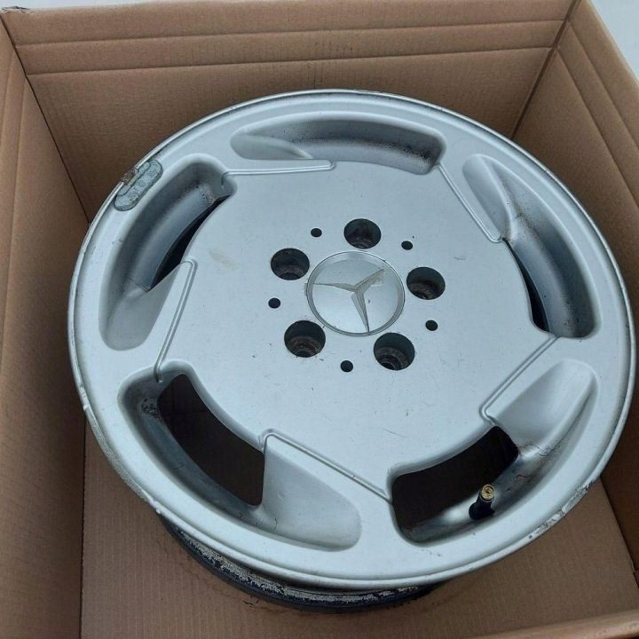 4× Литой диск Mercedes-Benz OE 7.0" x 15" 5x112 ET 37, фото 6