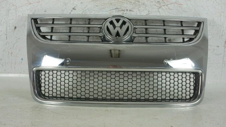 РЕШЕТКА РАДИАТОРА ПЕРЕДНЯЯ ХРОМ VW TOUAREG I 7L РЕСТАЙЛИНГ 7L6 07-10 РЕСТАЙЛИНГ 7L6853651K, фото 1