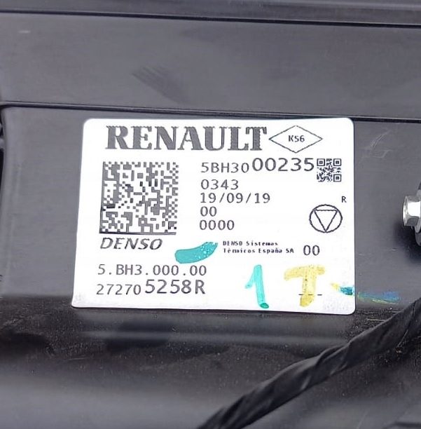 ОТОПИТЕЛЬ В СБОРЕ RENAULT CAPTUR II 272705258R, фото 7