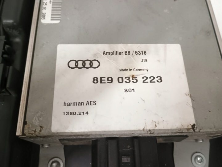 AUDI A4 B7 ДИНАМИК САБВУФЕР УСИЛИТЕЛЬ 8E9035382 8E9035223, фото 5