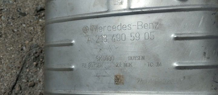 ГЛУШИТЕЛЬ ВЫХЛОПНАЯ ТРУБА MERCEDES E КЛАСС W214 СЕДАН W213 A2134905905, фото 8