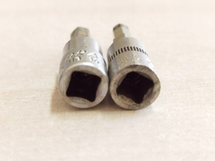 Насадки trzpieniowe 1/4" шестигранник 5, 6 мм, фото 3