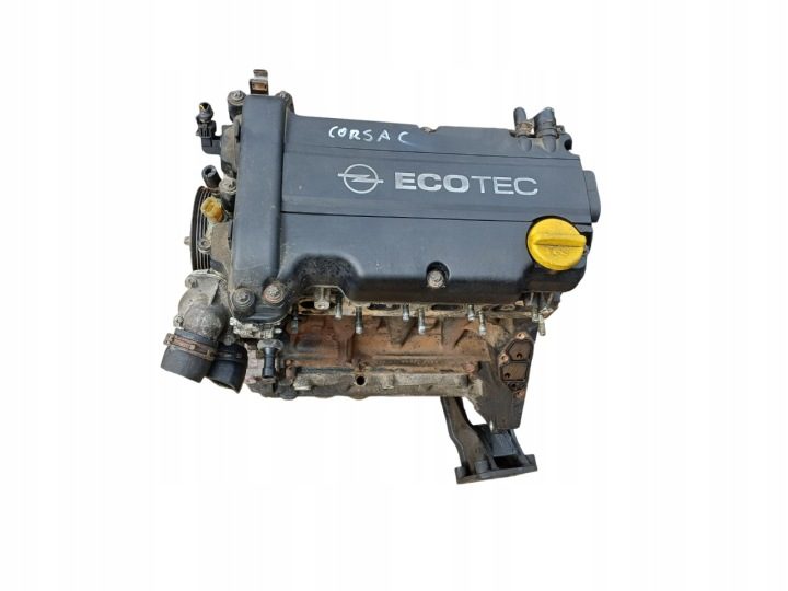 OPEL CORSA C 3D 1.2 00- ДВИГАТЕЛЬ БЕЗ НАВЕСНОГО Z12XE, фото 1