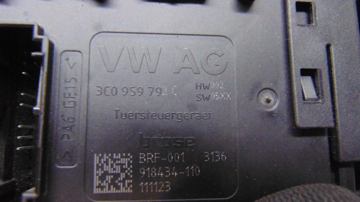 Моторчик стеклоподъемника переднего P Volkswagen OE 3C0959792C, фото 3
