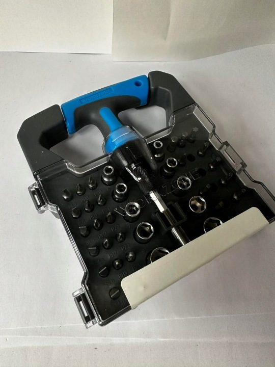 Stalco комплект торцевых головок 1/4" трещотка 48 элементов S011100048, фото 3