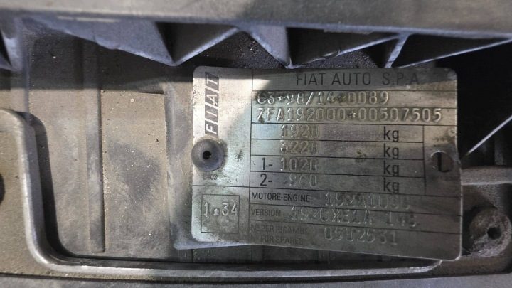 Fiat Stilo 1.9 JTD 192A1000 Alfa Romeo 156 147 стартер двигателя, фото 6