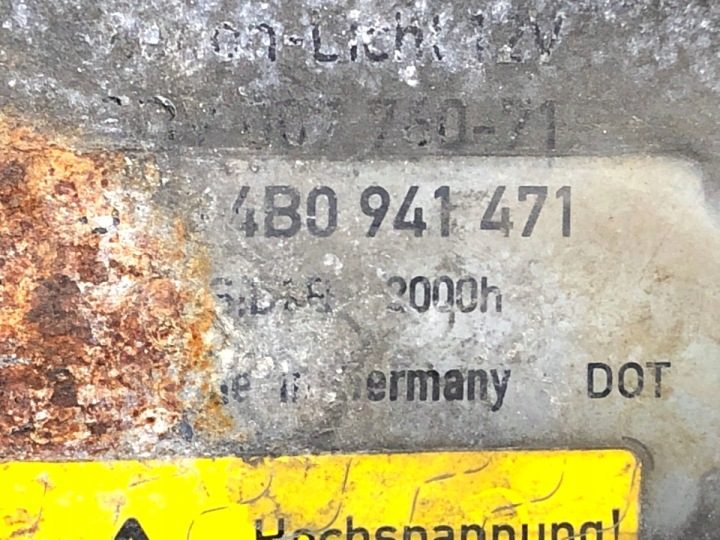 БЛОК РОЗЖИГА КСЕНОНА AUDI A6 C5 4B0941471 97-05 МОДУЛЬ, фото 4