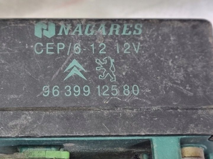 Реле блок управления свечей накаливания 9639912580 Citroen Peugeot, фото 2
