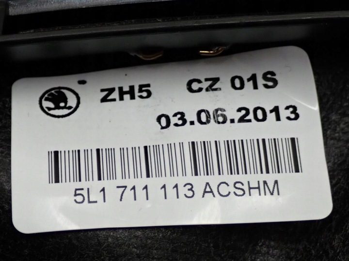 РУЧКА ЧЕХОЛ РАМКА РЫЧАГА КПП КОМПЛЕКТ 5L1711113AC SKODA YETI 5L 13 г., фото 10