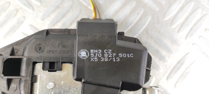 5J0827501C замок крышки защелка багажника задняя SKODA FABIA II 2 ROOMSTER, фото 6