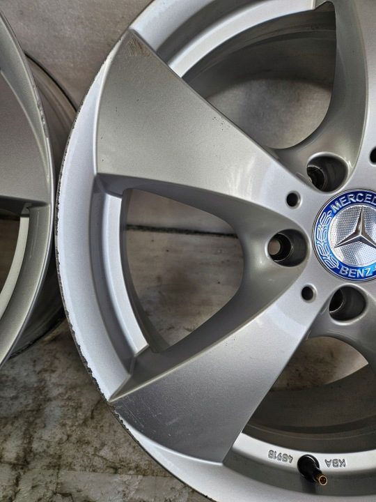 4× Литой диск Borbet A B C E M V Г. КЛАСС SL CL CLA EQV GLA GLE GLK W204 7.5" x 17" 5x112 ET 45, фото 12