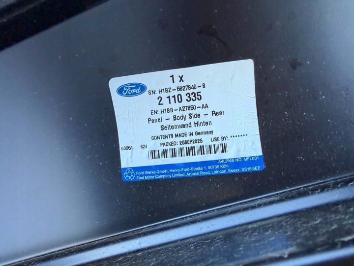Ford Fiesta крыло правое заднее обшивка MK8 H1B26827840B, фото 3