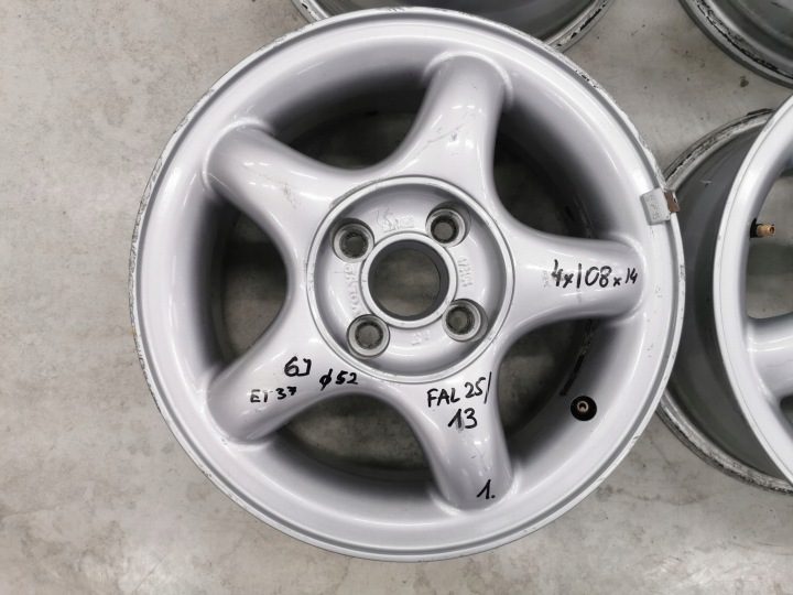 4× Литой диск Volvo OE 6.0" x 14" 4x108 ET 37, фото 4