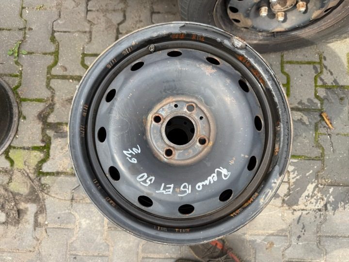 Штампованный диск Renault OE 6.5" x 15" 4x100, фото 1