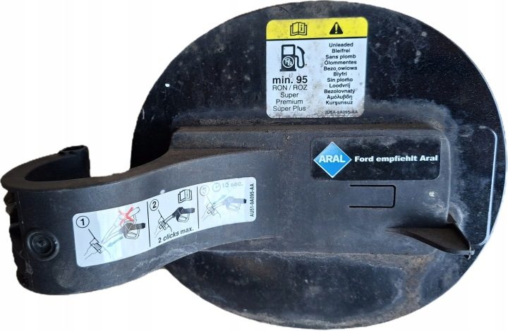 AU51-9A095-AA ЛЮЧОК ГОРЛОВИНЫ БЕНЗОБАКА ЧЕРНЫЙ FORD C-MAX MK2 II 2010-2019 FA, фото 3