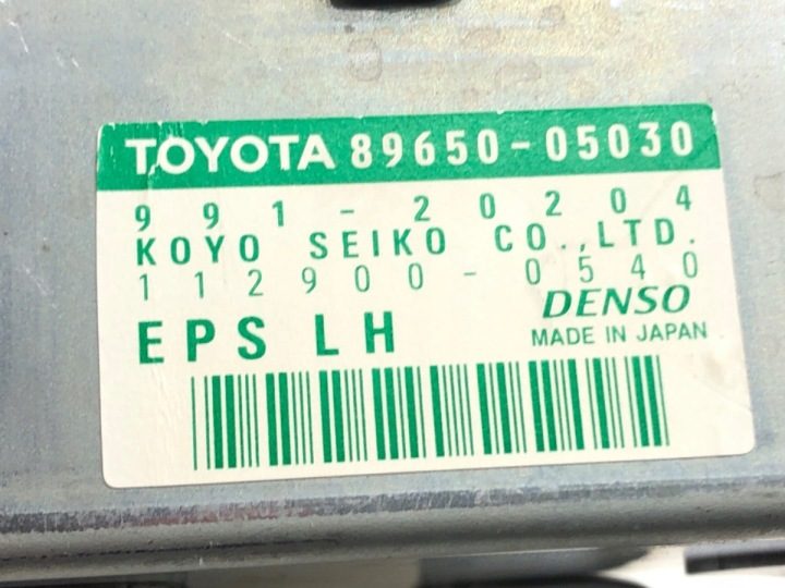 БЛОК УПРАВЛЕНИЯ ЭУР TOYOTA AVENSIS T25 89650-05030 03-08, фото 4