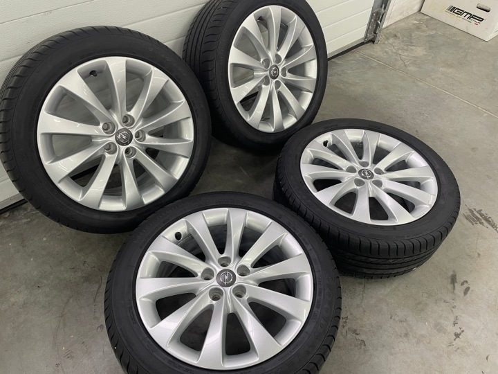 OPEL ASTRA J K колеса летние 215/50r17 Goodyear 5x105, фото 2