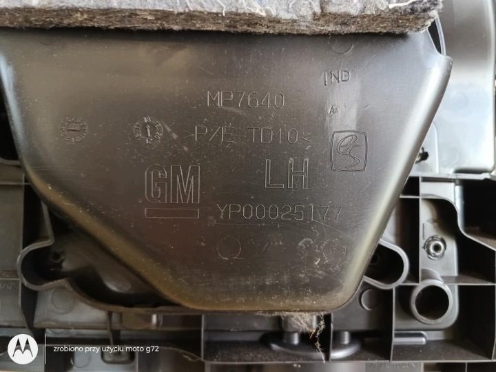 OPEL GRANDLAND X 17 г.- Обшивка багажника левая задняя YP00025177 1300, фото 6