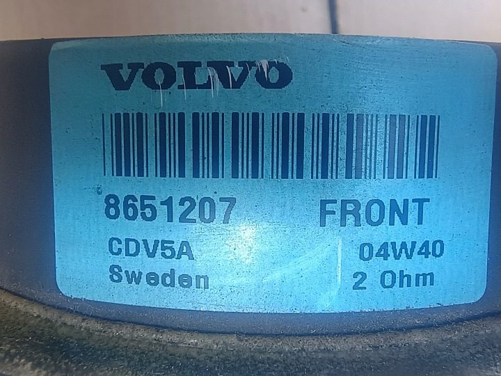 ДИНАМИК ДВЕРИ VOLVO V50 8651207, фото 4