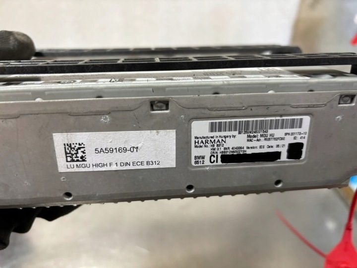 Магнитола навигация Harman BMW X5 G05 G07 G30 5A59169, фото 3