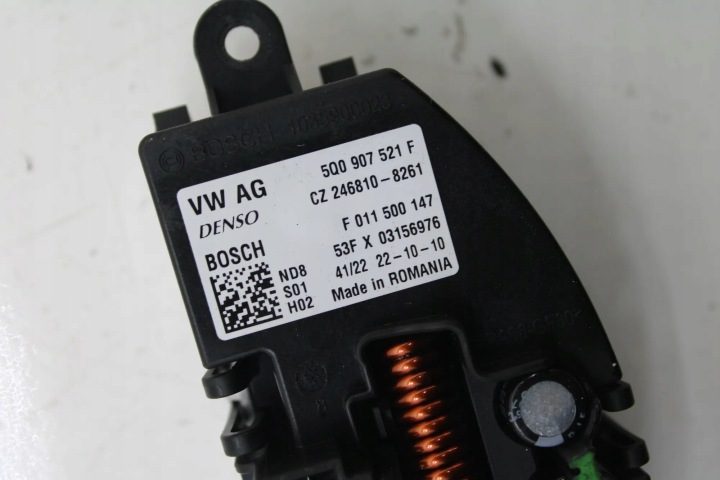 ОРИГИНАЛЬНЫЙ AUDI OE РЕГУЛЯТОР ВЕНТИЛЯТОРА 5Q0907521F, фото 3