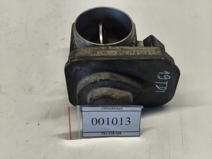VW Skoda Seat 1.9 SDI ДРОССЕЛЬНАЯ ЗАСЛОНКА 038128063C ОРИГИНАЛ VAG, фото 3