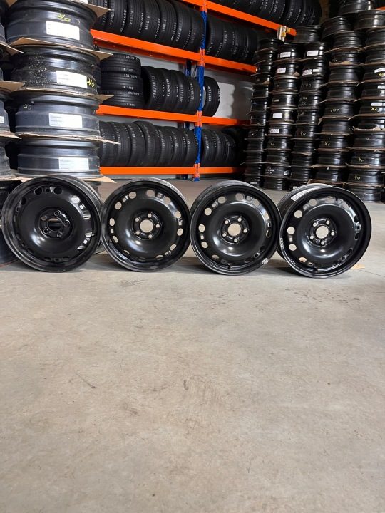 4× Штампованный диск Volkswagen OE VW FOX GOLF POLO IV V VI SKODA FABIA 6.0" x 15" 5x100 ET 38, фото 2