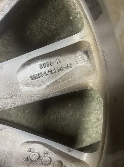 Литой диск Nissan OE 8086-12 JD18A MB73 6.5" x 18" 5x114.3 ET 40, фото 4