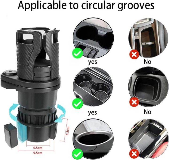 Кронштейн автомобильный DrinkMaster 360 Rotator регулируемый antypoślizgowy, фото 4