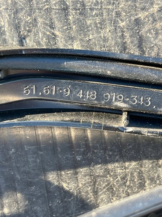 Поводок дворника европа левый/правый сторона BMW G20/21, 9448919, 9448920 23 г., фото 3