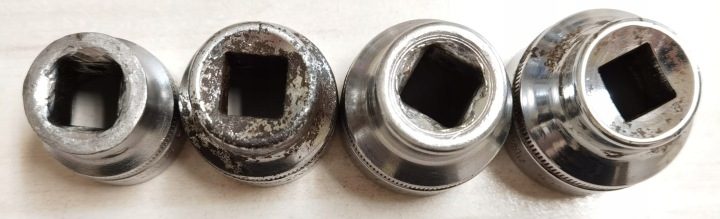 Насадки 6-kątne ELORA 1/2" 24-32mm 4 шт., фото 4
