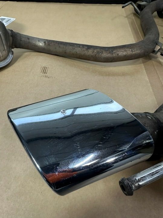 Глушитель, exhaust,katalizator Mercedes SL R230,W230 SA2, SL350, V6,3.7, фото 8