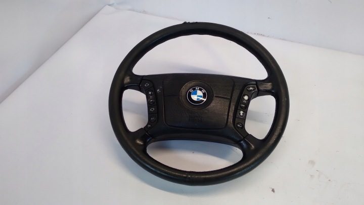 BMW 5 E39 530D РУЛЬ КОЖА ПОДУШКА БЕЗОПАСНОСТИ МУЛЬТИФУНКЦИОНАЛЬНАЯ, фото 1