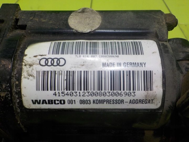 AUDI Q7 4L S-LINE 4.2 TDI 08 г. 5D насос компрессор пневмоподвески 7L8616006C, фото 5