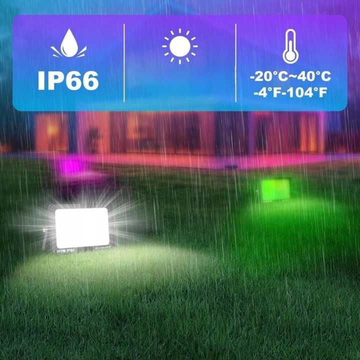 SKYWORLD Фара LED RGB 50 Вт G2615, фото 2
