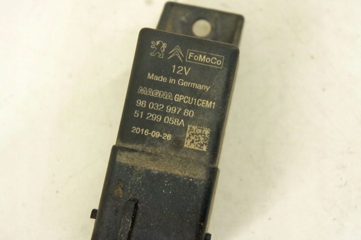 RW233 Ford Mondeo Mk5 Реле Свечей 9803299780 51299058A, фото 4