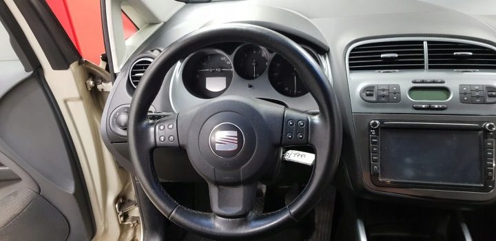 РУЛЬ SEAT ALTEA XL TOLEDO III 3 AIRBAG КОЖА МУЛЬТИФУНКЦИОНАЛЬНАЯ 2003-2016, фото 1