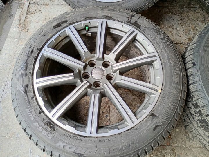 4m0601025ad КОЛЕСА ЛИТЫЕ ДИСКИ 20 AUDI Q7 4M 285/45/20 8 мм, фото 5