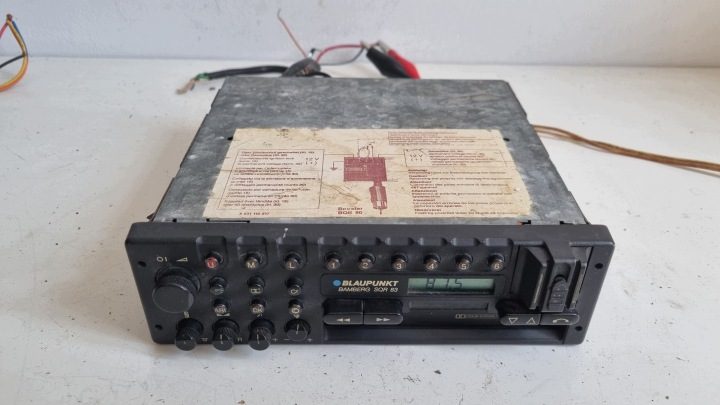 Автомагнитола Blaupunkt Porsche BMW Mercedes Bamberg SQR 83 1-DIN, фото 4