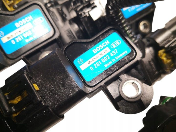 Датчик наддува MAP Opel Fiat 0281002437 1.9 CDTI 8V 16V 2.2 2.3 DTI, фото 5