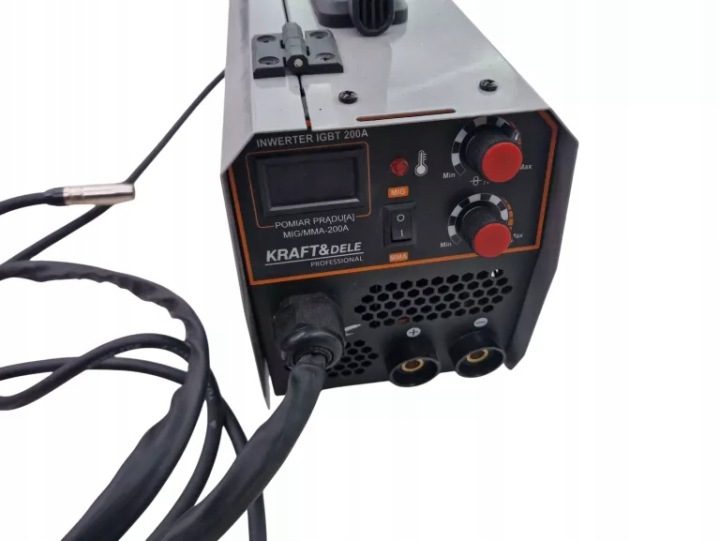 Полуавтомат сварочный MIG/MAG, MMA, TIG Kraft&Dele 20-250 A 230 В, фото 5