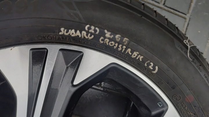 Subaru Crosstrek 22- Колесо 225/60R17 Yokohama Geolander G91 США 2023 г., фото 7