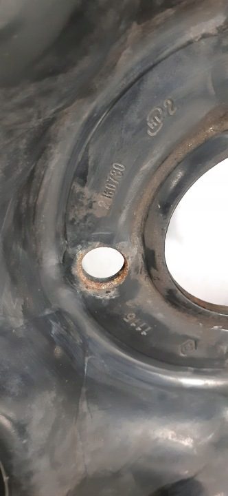 4X ШИНА ШТАМПОВАННЫЙ ДИСК КОЛЕСО DACIA RENAULT 16'' ET37 6JX16 403001040R, фото 11